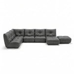 Comet Corner Sofa - Combination 1 - Corner Sofa Group With Footstool Fabric