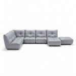 Comet Corner Sofa - Combination 1 - Corner Sofa Group With Footstool Fabric