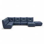 Comet Corner Sofa - Combination 1 - Corner Sofa Group With Footstool Fabric