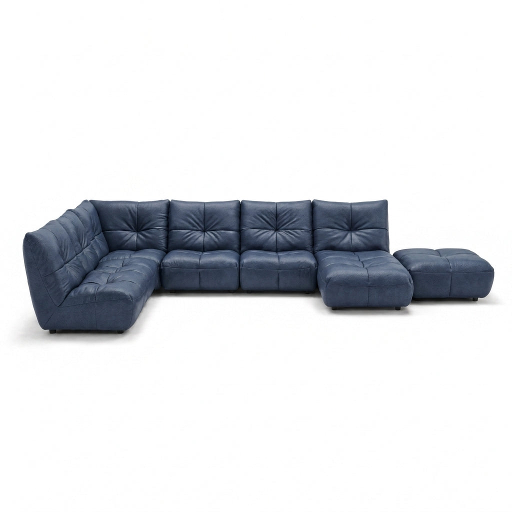 Comet Corner Sofa - Combination 1 - Corner Sofa Group With Footstool Fabric