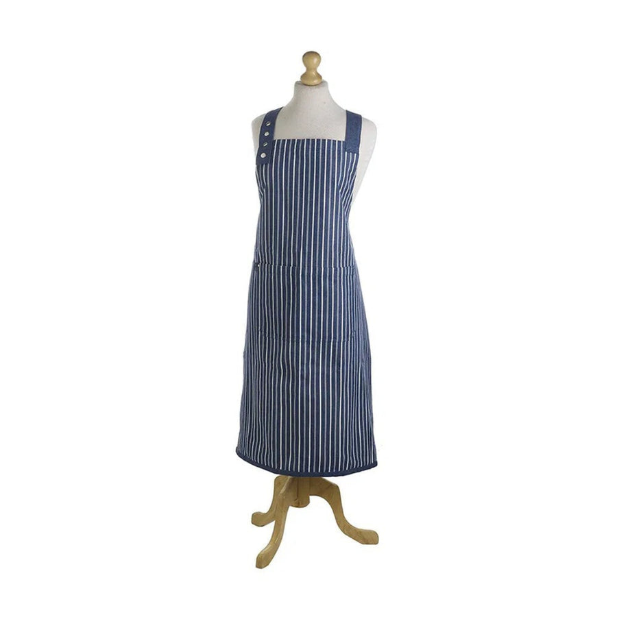Smithfield Butchers Stripe Cotton Apron Sterling Home 1
