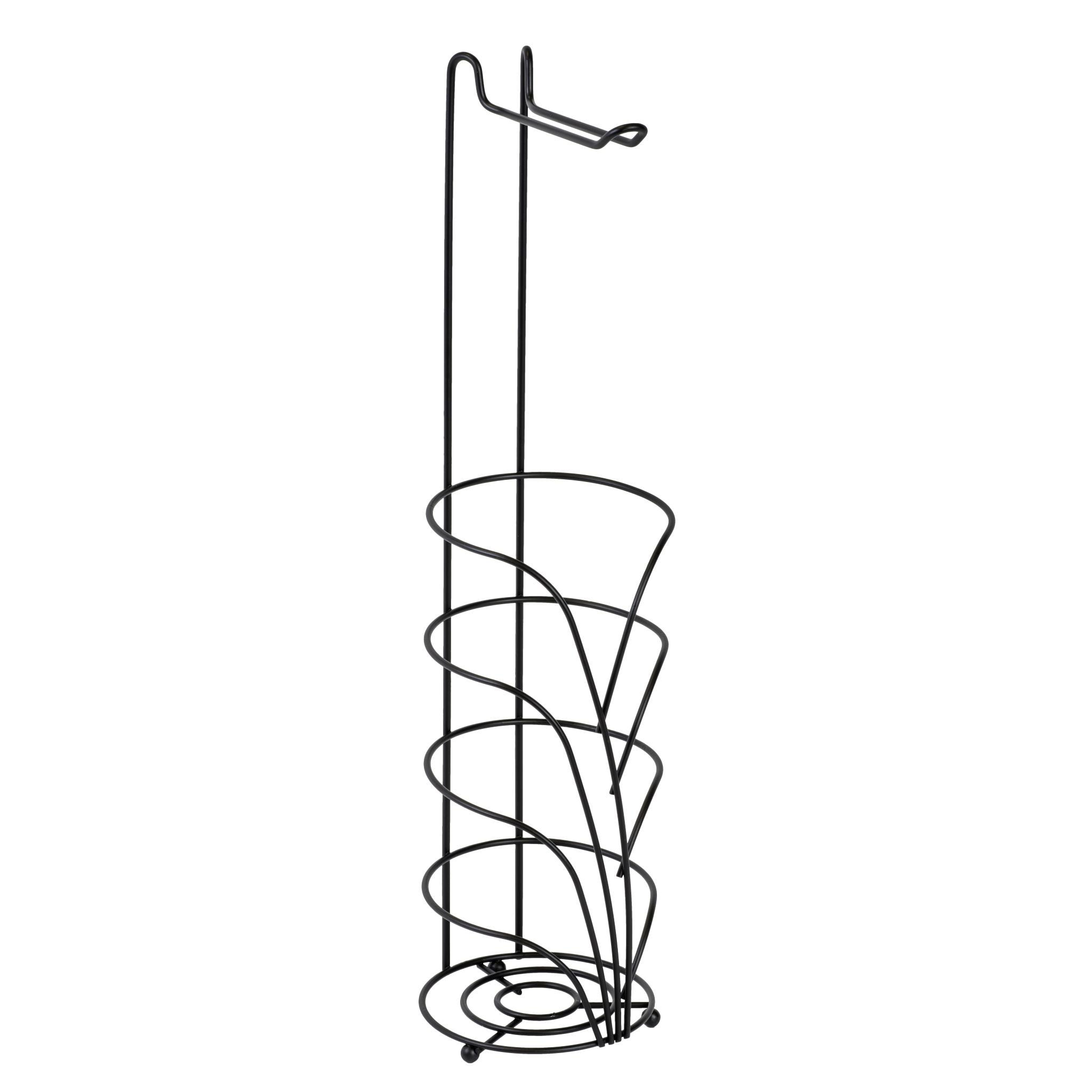 Showerdrape Black Toilet Roll Holder - Vertu Toilet Roll Holder Black Sterling Home 2