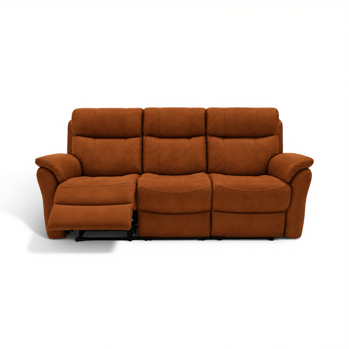Cava 3 Seater Power Recliner - 3 Seater Sofa 2 Power Recliners Cat 30F - Power Recliner with USB 3 Seater Sofas Sterling Home 3 SK-077D TAN