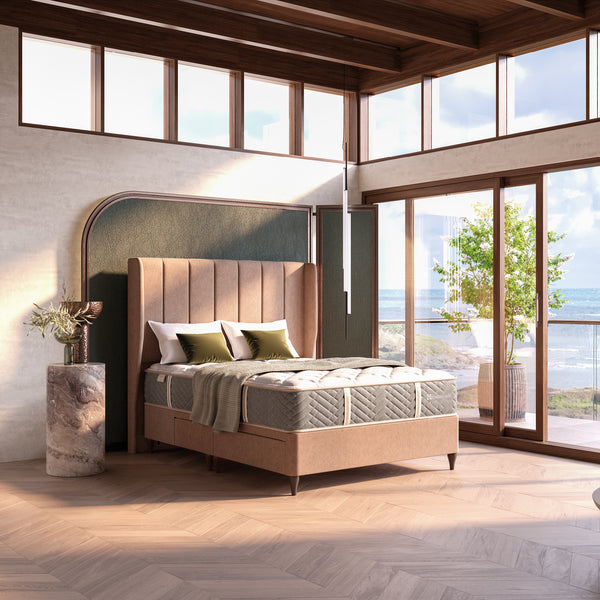 Sealy Sensation Divan Bed Set - P/T Standard Divan Set 180 x 200cm - Super King Sterling Home 1