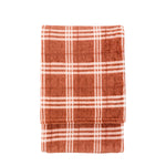 Checkmate Rolled Fleece Brown Blankets & Throws Sterling Home 1