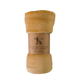 Rolled Flannel Fleece Beige