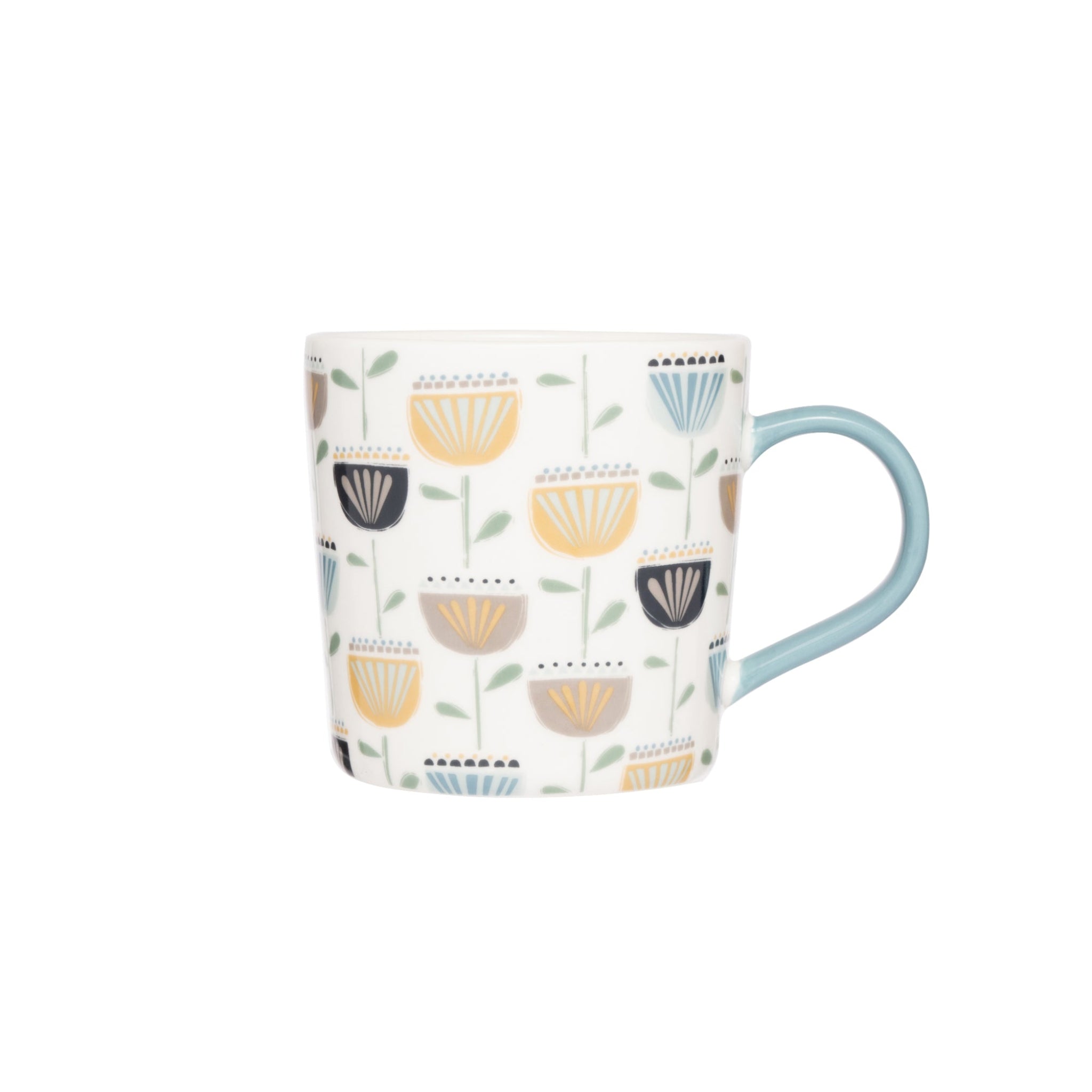 Siip Ekko Mutli Flowers Mug Sterling Home 1