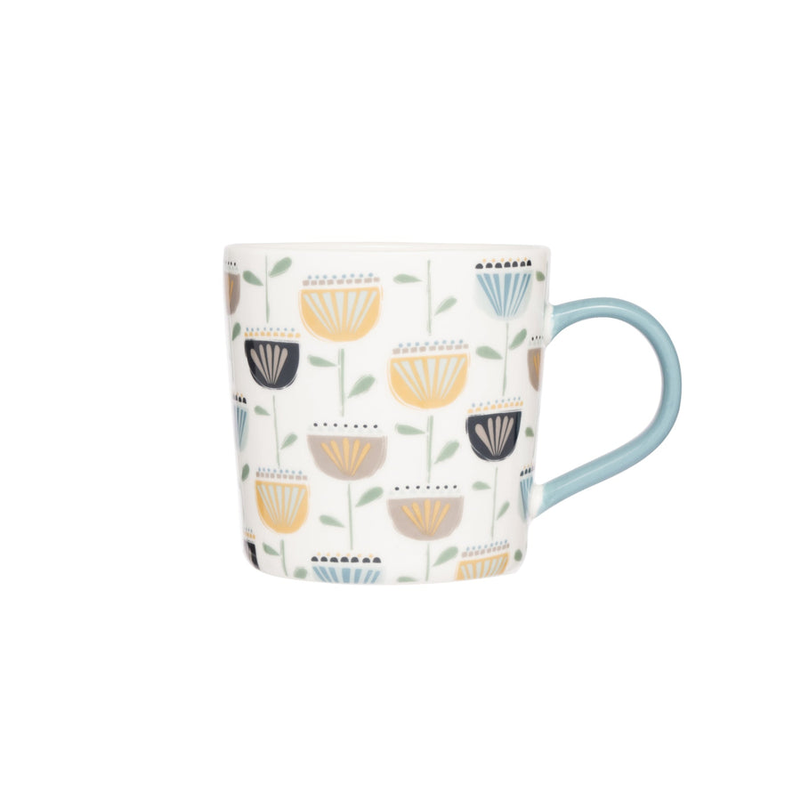 Siip Ekko Mutli Flowers Mug Sterling Home 1