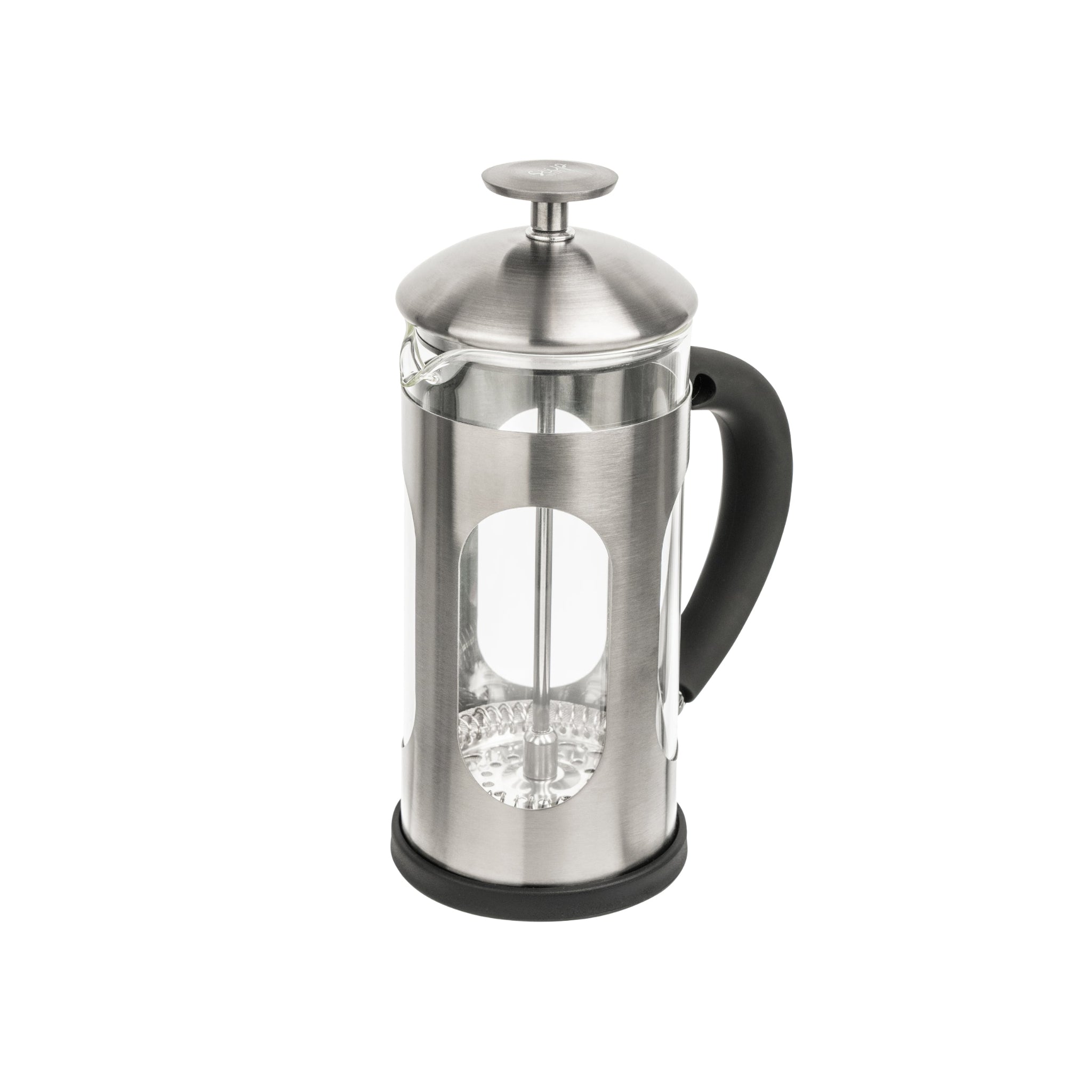 Siip Glass 3 Cup Cafetiere - Siip Infuso Stainless Steel Glass Cafetiere 3 Cup Sterling Home 2