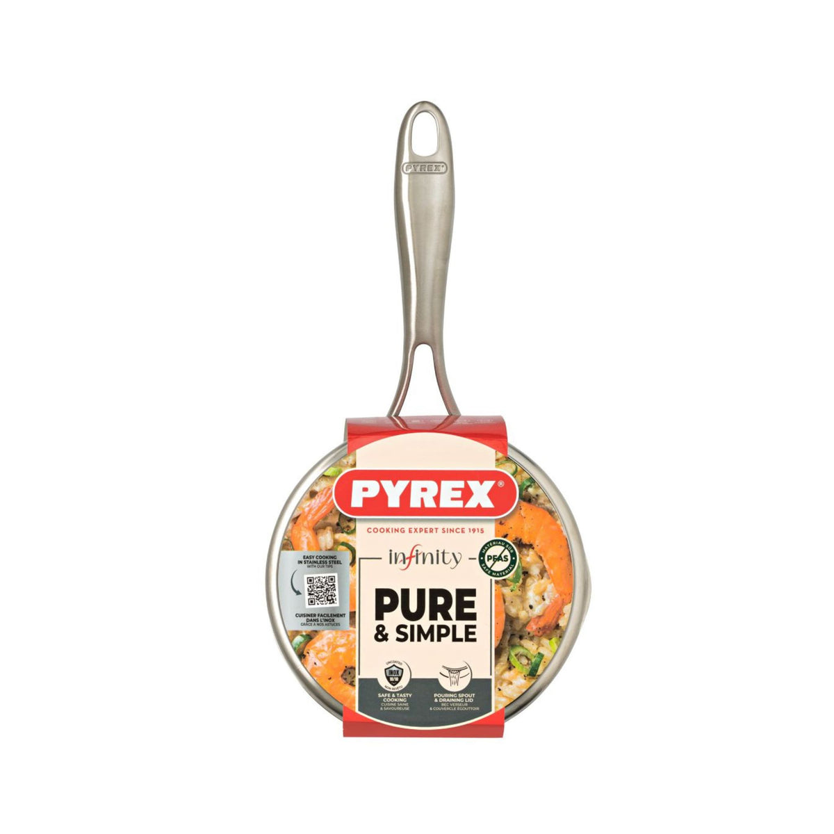 Pyrex Saucepan 20CM - Saucepan 20Cm Sterling Home 2