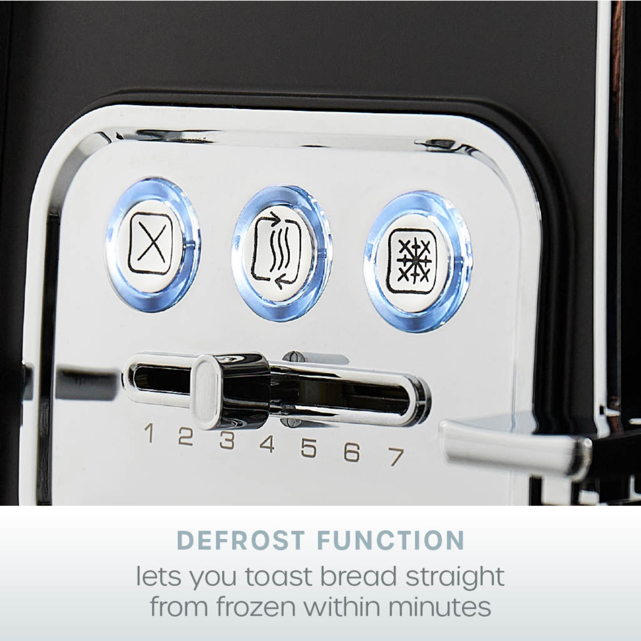 Serenity Toaster 4 Slice Matte Black - Serenity Toaster 4 Slice Matte Black Sterling Home 4