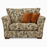 Burton Loveseat - Snuggler Grade G Loveseats Sterling Home 6 4120 : Sage Antique Limoges Floral Print