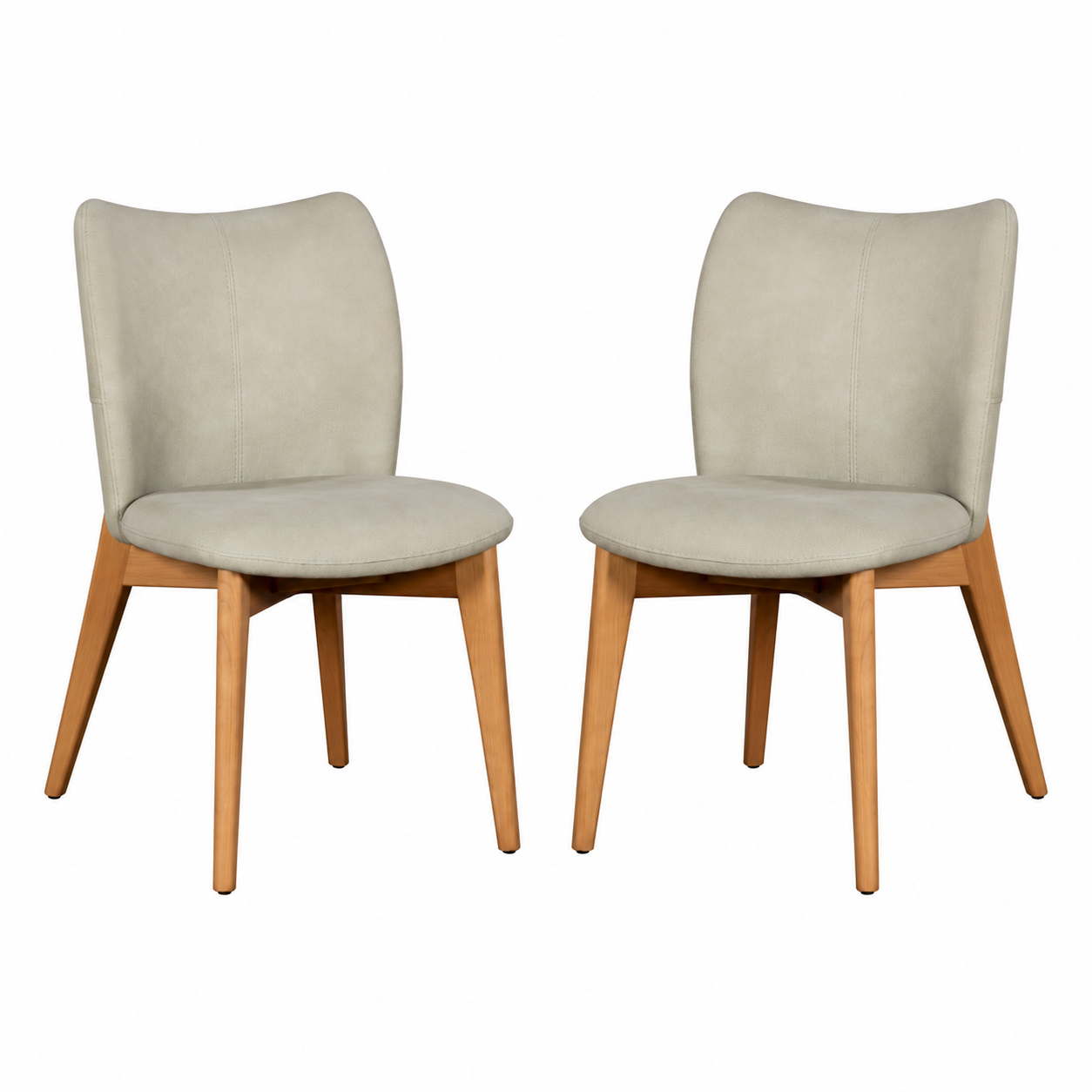 Samson Pair of Misty Dining Chairs - Dining Chair - Pair Misty Sterling Home 1