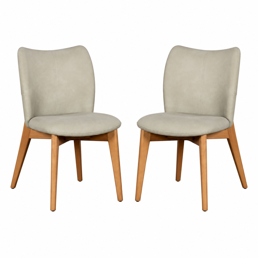 Samson Pair of Misty Dining Chairs - Dining Chair - Pair Misty Sterling Home 1