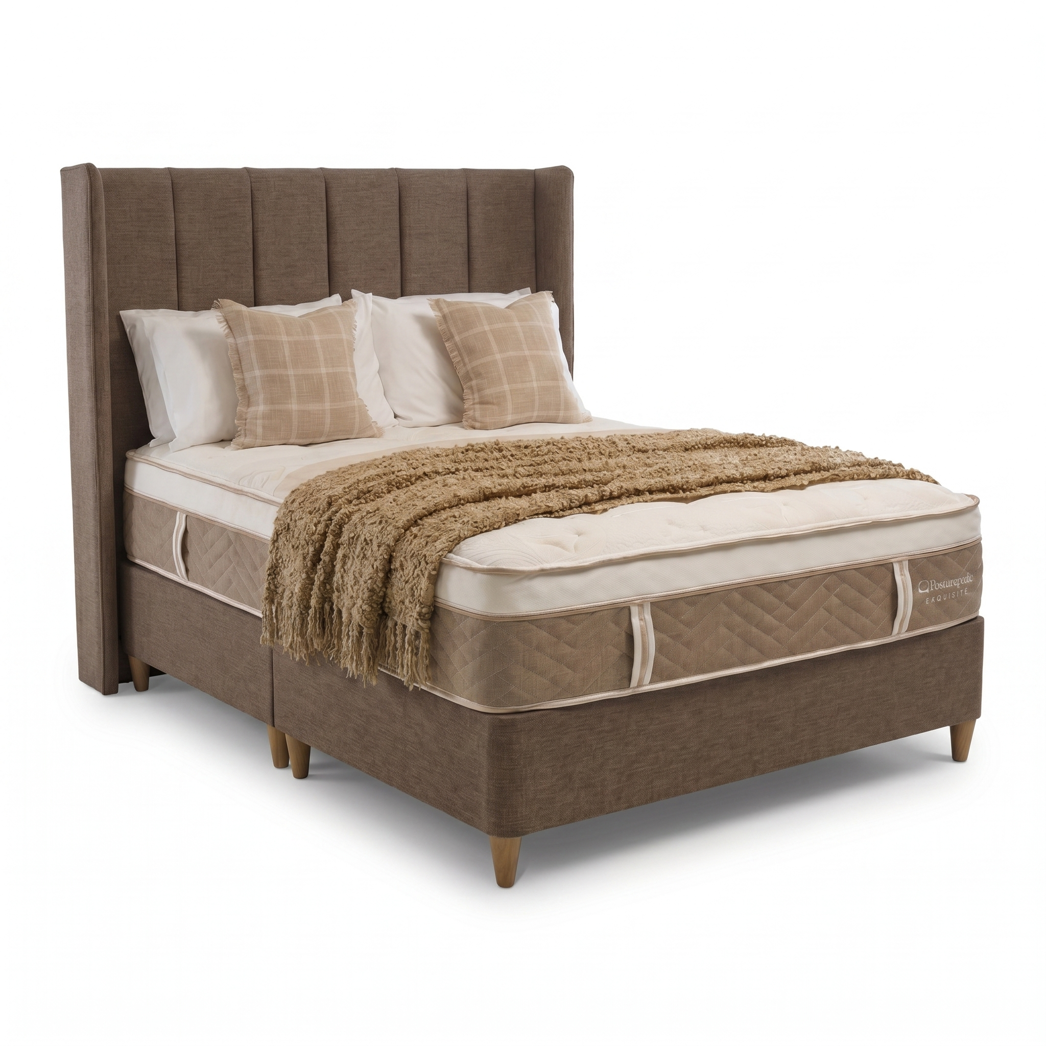 Sealy Elegance Divan Bed Set - P/T Standard Divan Set 150 x 200cm - King