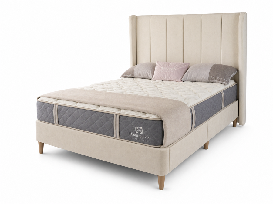 Sealy Sensation Divan Bed Set - P/T Standard Divan Set 180 x 200cm - Super King Sterling Home 1