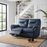 G Plan Seattle Large 2 Seater Recliner Sofa - 2.5 Seater Power Double Recliner with USB & Lumbar Grade L - Power Recliner with Lumbar Support & USB 2 Seater Sofas Sterling Home 2