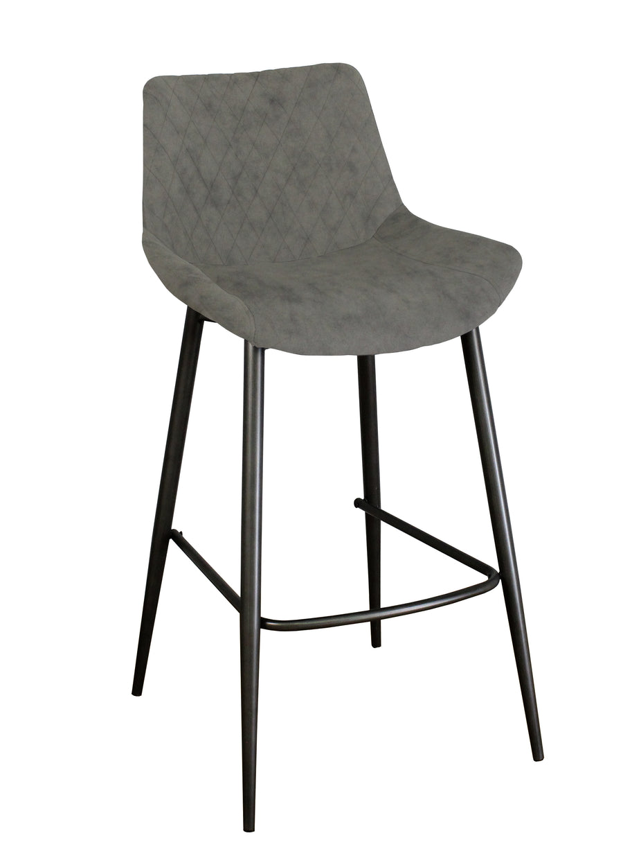 Ace Pair of Antique Grey Bar Stools - Bar Stool - Pair Antique Grey Sterling Home 2