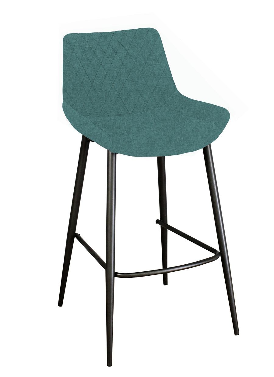 Ace Pair of Mineral Blue Bar Stools - Bar Stool - Pair Mineral Blue Sterling Home 2