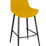 Ace Pair of Saffron Bar Stools - Bar Stool - Pair Saffron Sterling Home 2