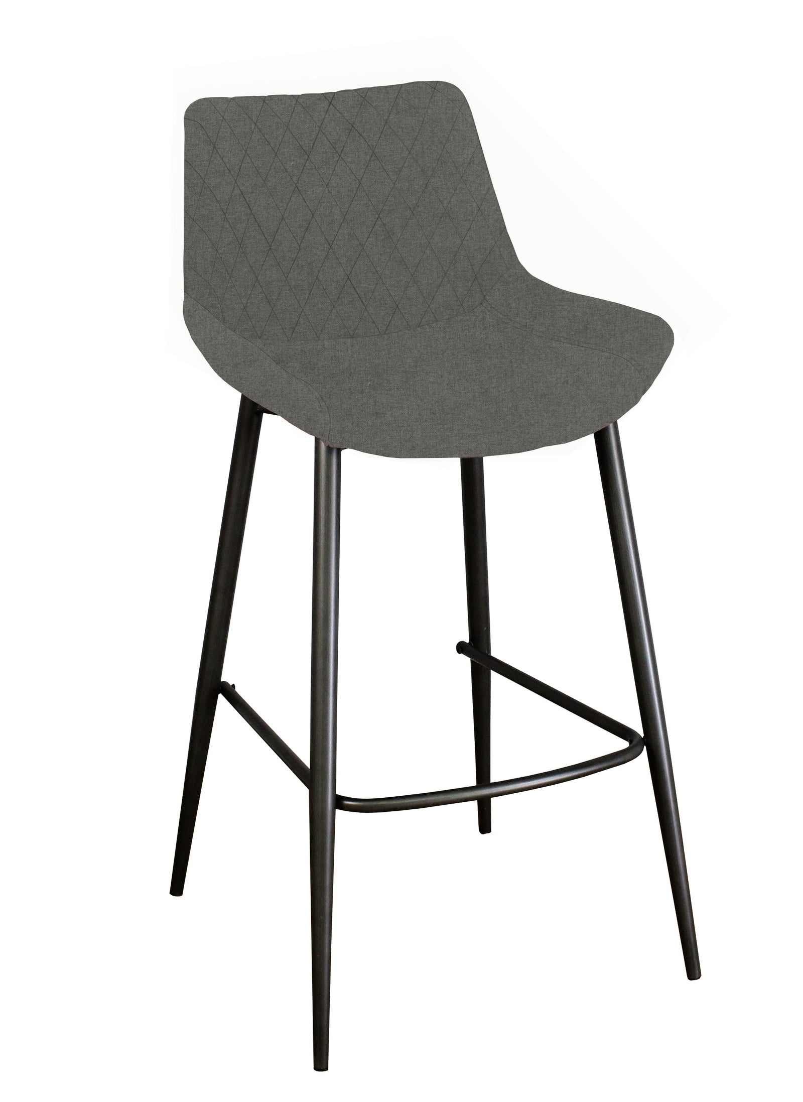 Ace Pair of Shadow Grey Bar Stools - Bar Stool - Pair Shadow Grey Sterling Home 2