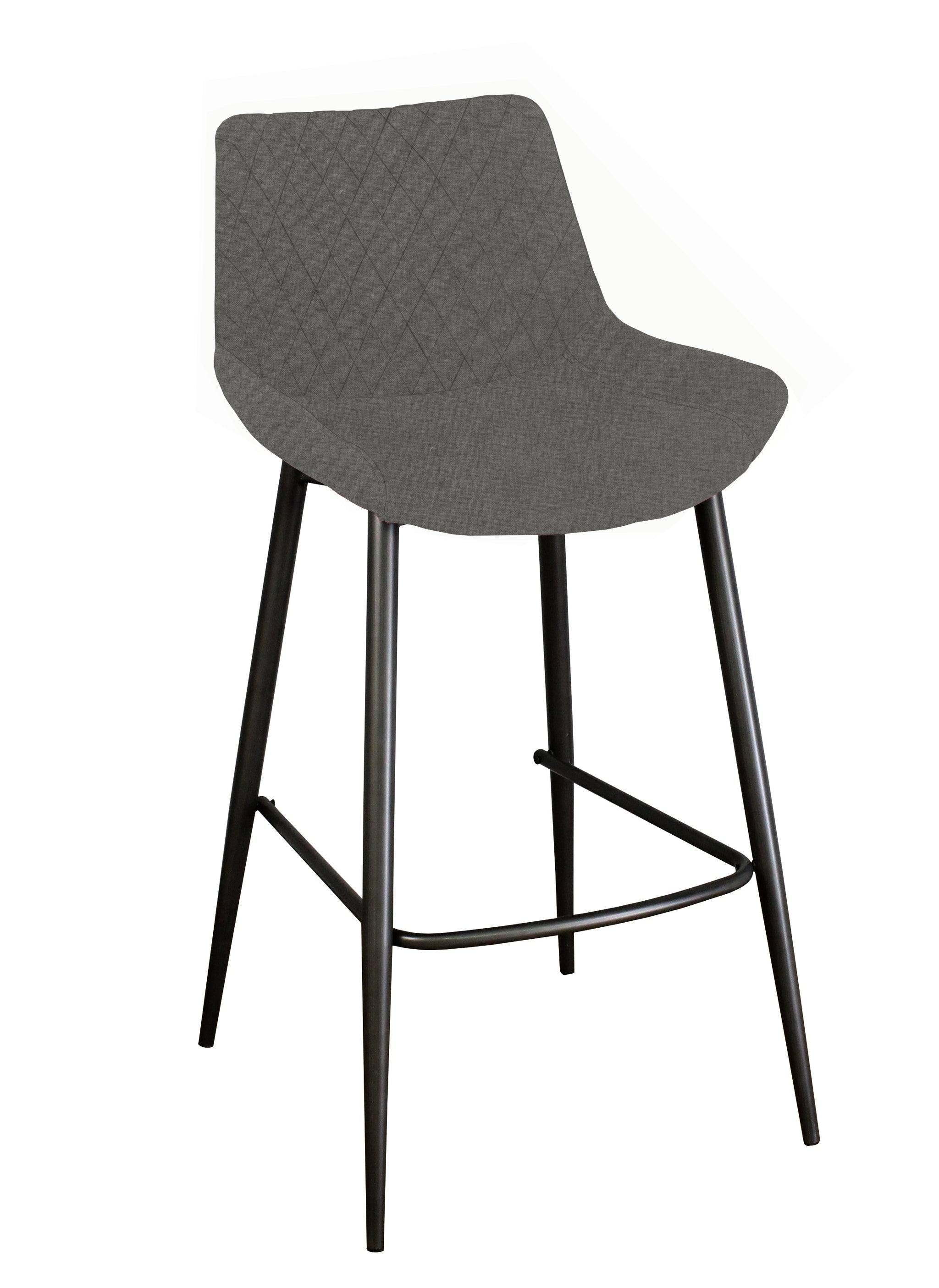 Ace Pair of Shadow Grey Bar Stools - Bar Stool - Pair Shadow Grey Sterling Home 2