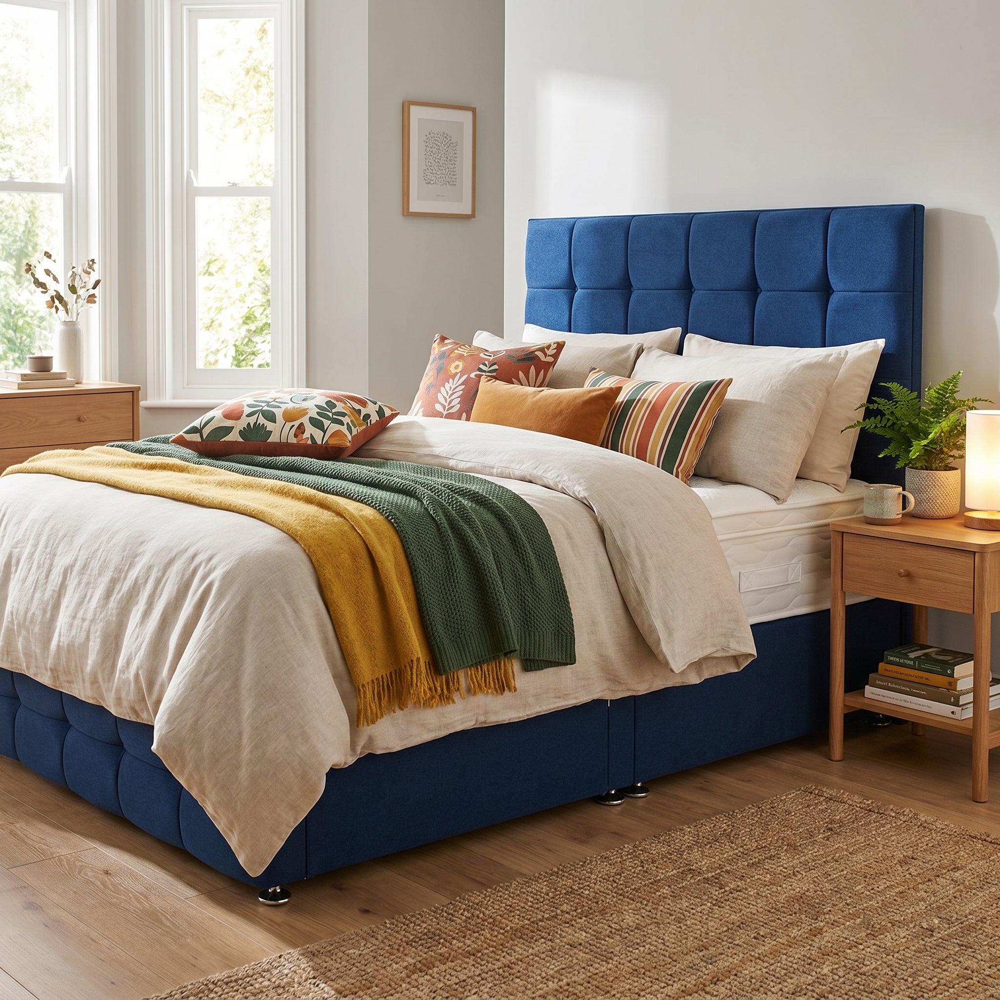 Highgrove Sleep Spa Zonagel Divan Bed Set - Divan Set 180 x 200cm - Super King Sterling Home 2