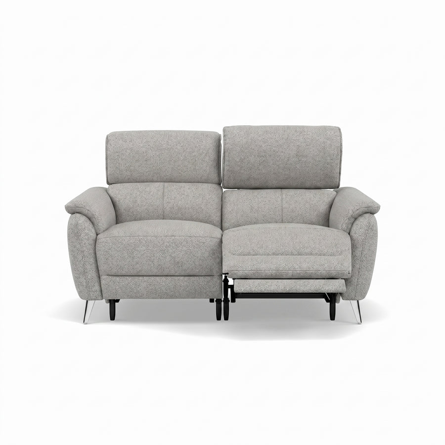 Sol 2 Seater Recliner Sofa - 2 Seater Power Recliner Sofa with Head Tilt F6