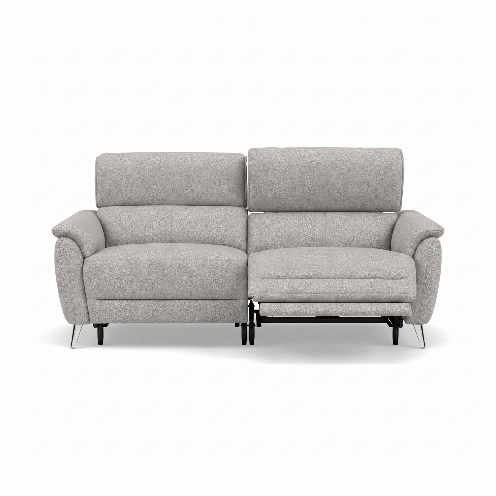 Sol 3 Seater Recliner Sofa - 3 Seater Power Recliner Sofa with Head Tilt F6 3 Seater Sofas Sterling Home 1 Dexter Stone 43502