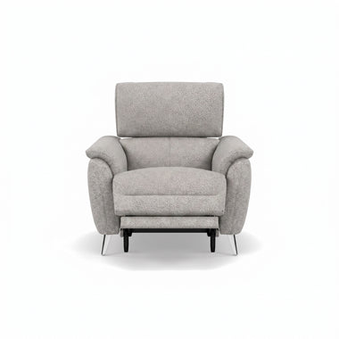 Sol Recliner Armchair - Power Recliner Armchair with Head Tilt F6 Sterling Home 1 Dexter Stone 43502