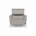 Sol Recliner Armchair - Power Recliner Armchair with Head Tilt F6 — Dexter Stone 43502, gallery image 2