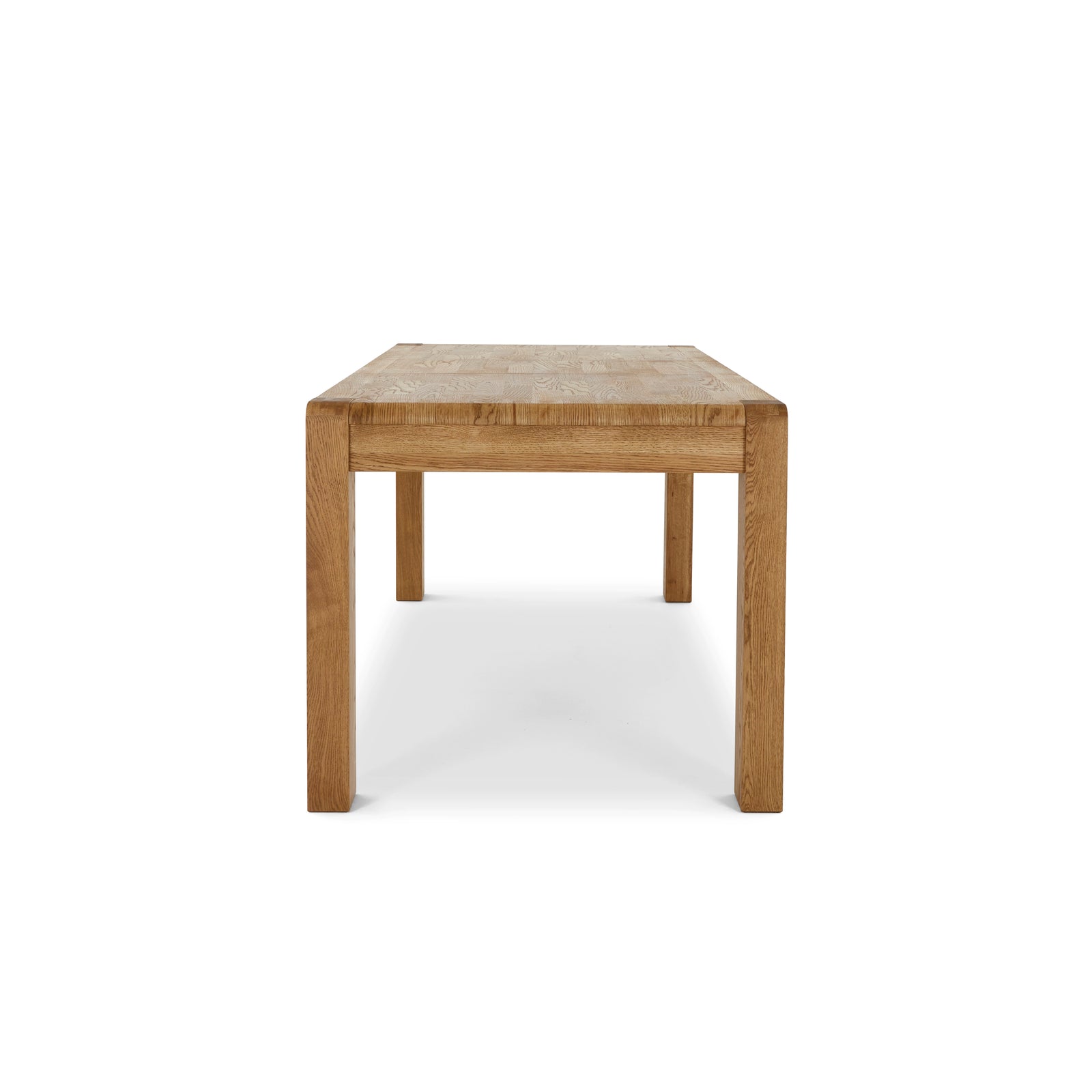 Solvi Extending Dining Table - Extending Dining Table 160/210cm Solid Oak / Oak Veneer Sterling Home 5