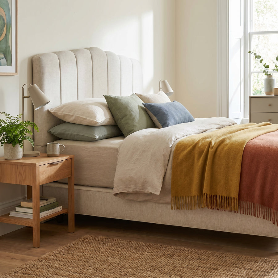 Harrison Spinks Somnium Luxury Bed Divan Set - Shallow True Edge Divan Set Incl Enhancer 5000 135 x 190cm - Double Beds Sterling Home 2