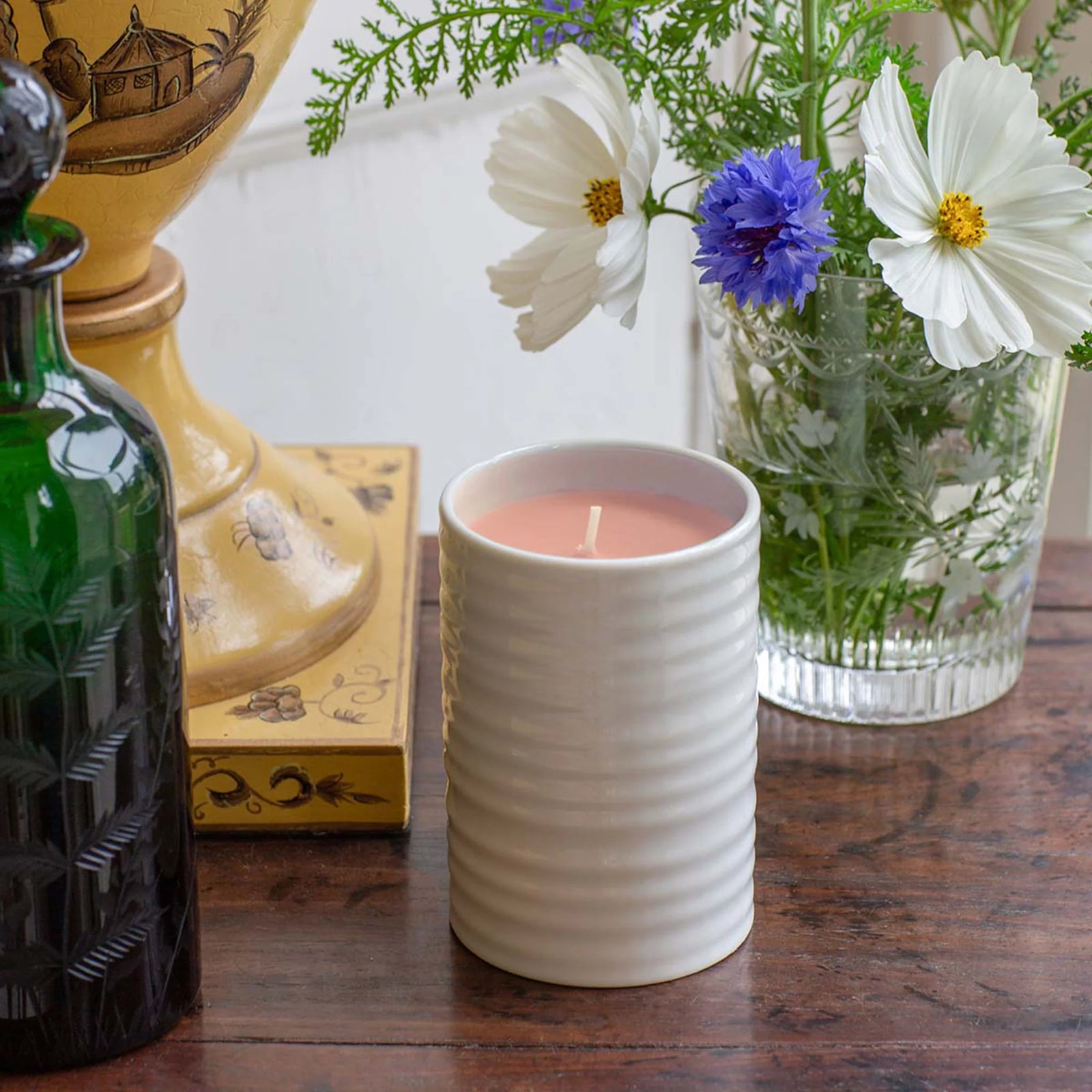 Sophie Conran Strength Ceramic Candle Jar - SC Strength Ceramic Candle Jar Sterling Home 1