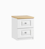 Sorrento 2 Drawer Bedside Cabinet