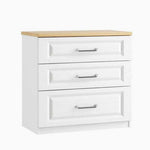 Sorrento 3 Chest of Drawers - 2 Drawer Gents Robe 1 Deep Drawer Sterling Home 1