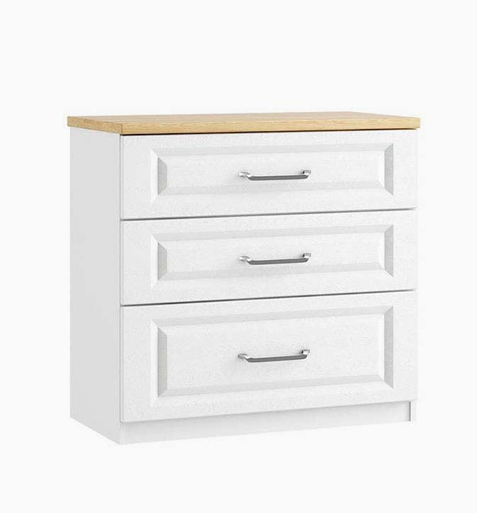 Sorrento 3 Chest of Drawers - 2 Drawer Gents Robe 1 Deep Drawer Sterling Home 1