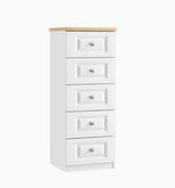 Sorrento 5 Drawer Narrow Cabinet