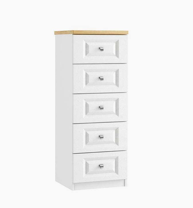 Sorrento 5 Drawer Narrow Cabinet - 5 Drawer Narrow Chest Sterling Home 1