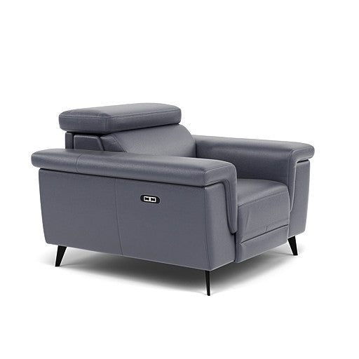 Sparta Recliner Armchair with Manual Headrests Armchairs Sterling Home 2