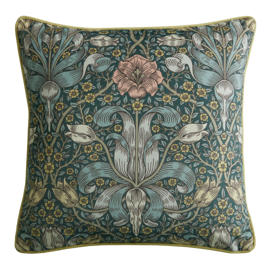 William Morris At Home Spring Thicket Mineral Cushion - Morris At Home Spring Thicket Mineral Cushion 45CM Sterling Home 2