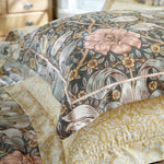 William Morris At Home Spring Thicket Mineral Duvet Set - Spring Thicket Mineral Super King Duvet Set Sterling Home 4