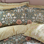 William Morris At Home Spring Thicket Mineral Oxford Pillowcase Pair - Spring Thicket Mineral Oxford Pillowcase Pair Sterling Home 3