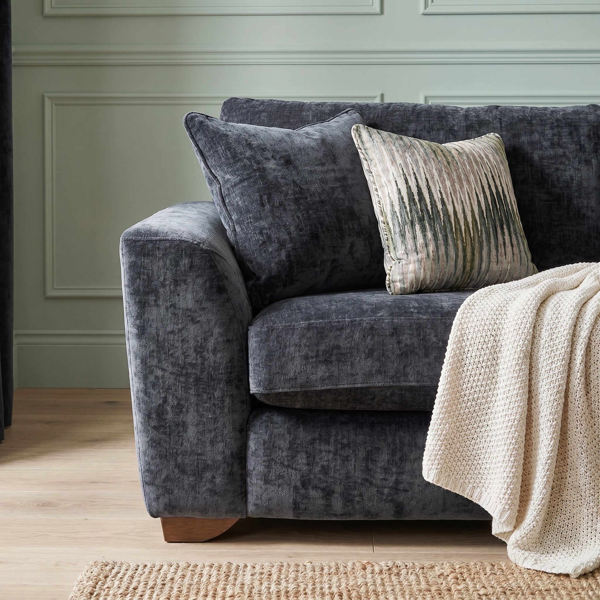 Stafford 3 Seater Sofa - 3 Seater Sofa Fabric 3 Seater Sofas Sterling Home 3