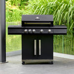Stealth 4 Burner With Side Burner Black - Stealth 4 Burner with Side Burner - Black Sterling Home 1