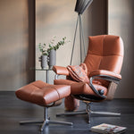 David Stressless Chair + Stool Signature Base - Small Chair + Stool Signature Base Paloma - Manual Recliner - Small Sterling Home 2