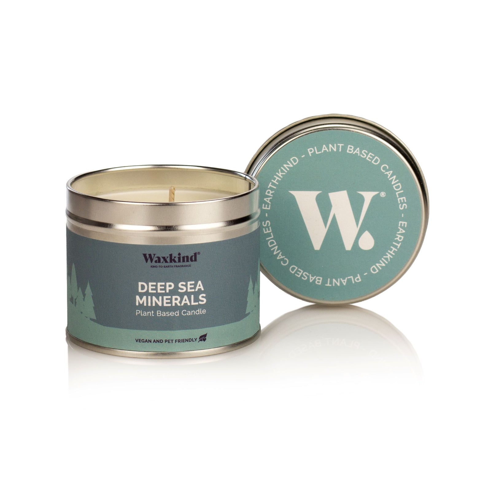Wax Kind Deep Sea Minerals Candle Tin - WK Deep Sea Minerals Candle Tin Sterling Home 1