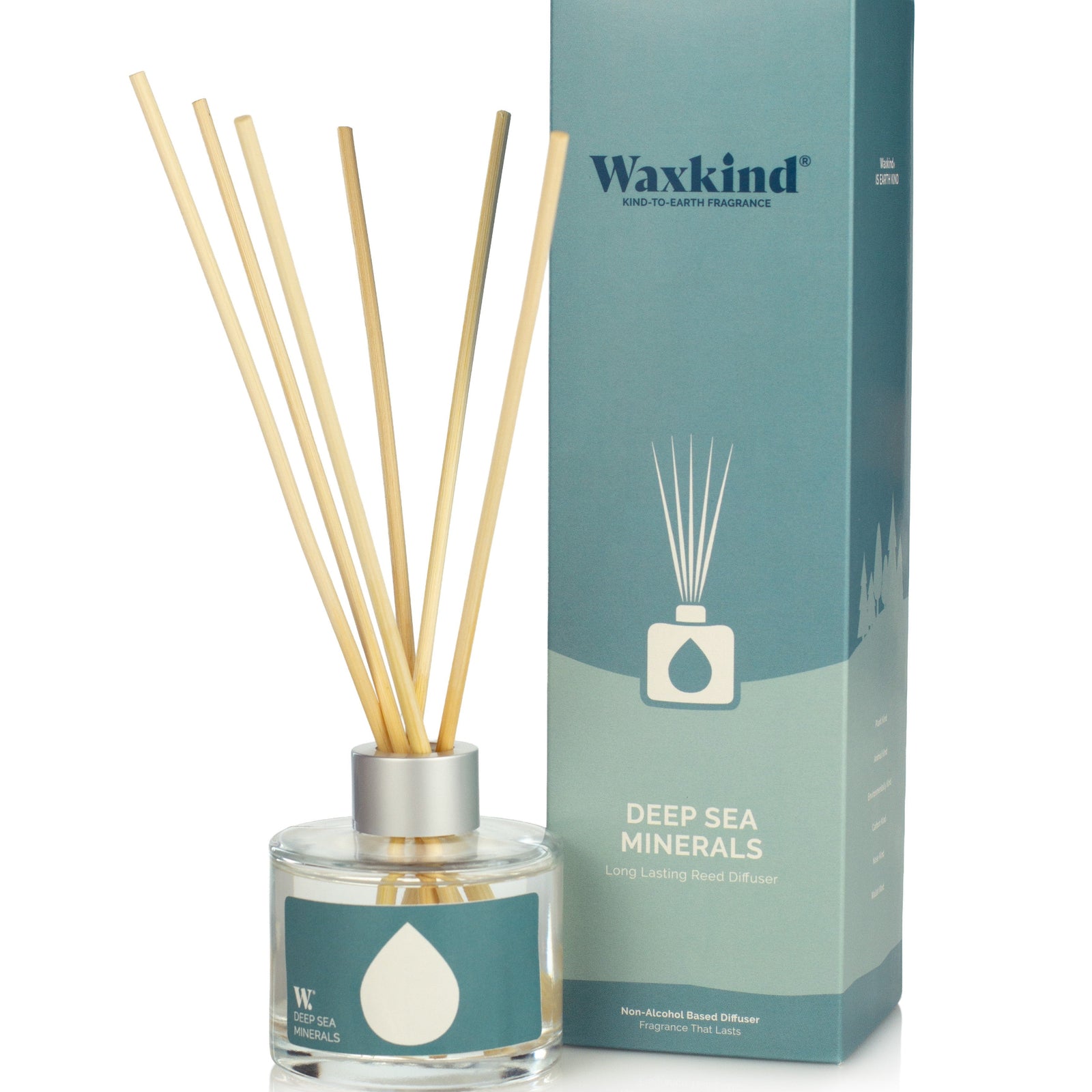 Wax Kind Deep Sea Minerals Reed Diffuser 90ML - WK Deep Sea Minerals Reed Diffuser 90ML Sterling Home 1