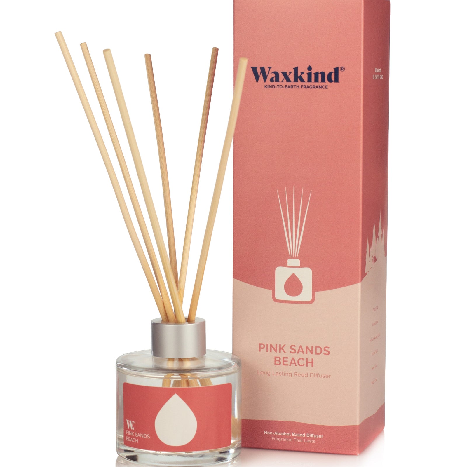 Wax Kind Pink Sands Reed Diffuser 90ML - WK Pink Sands Reed Diffuser 90ML Sterling Home 1