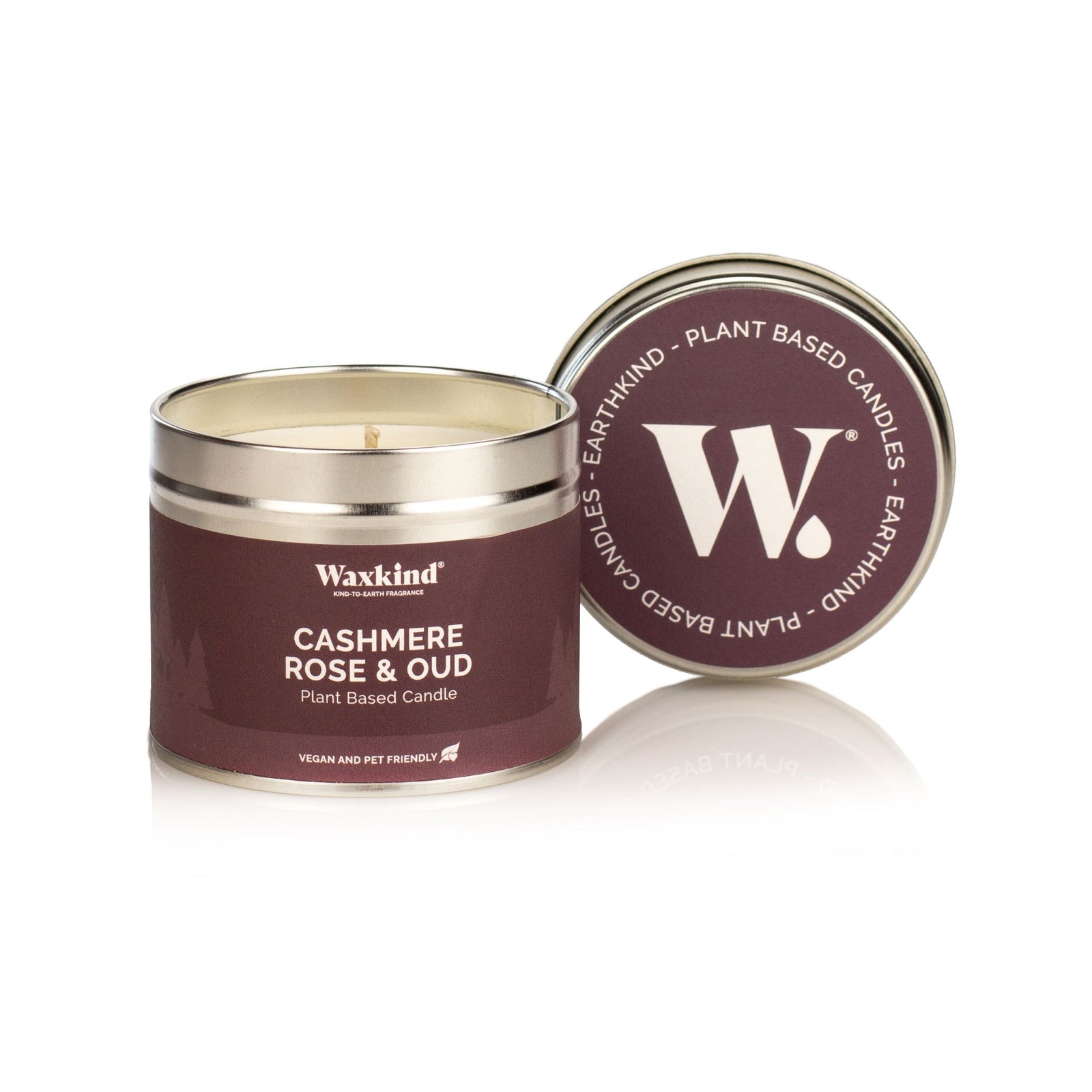 Wax Kind Rose & Oud Candle Tin - WK Rose & Oud Candle Tin Sterling Home 1